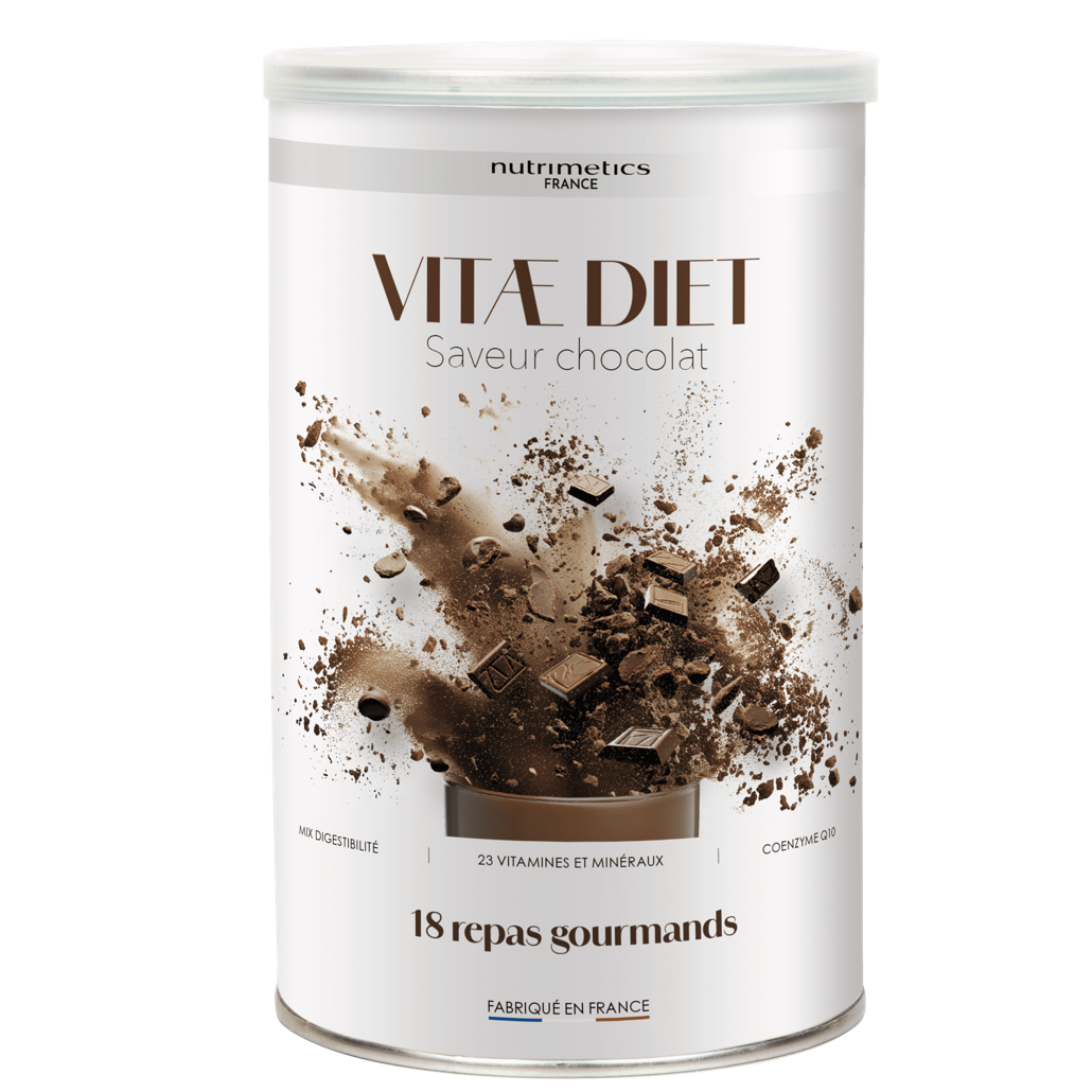  Produit - Nutrimetics France : Vitae Diet saveur Chocolat - Vitae Diet