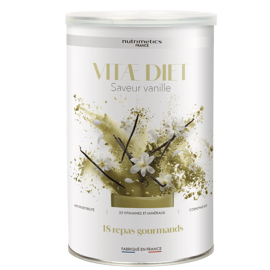  Produit - Nutrimetics France : Vitae Diet saveur Vanille - Vitae Diet