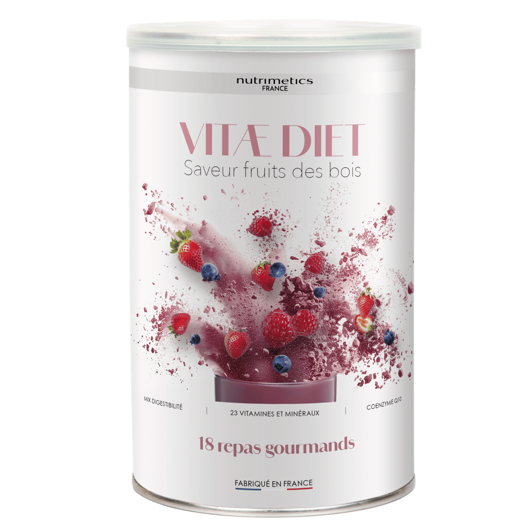  Produit - Nutrimetics France : Vitae Diet saveur Fruits des Bois - Vitae Diet