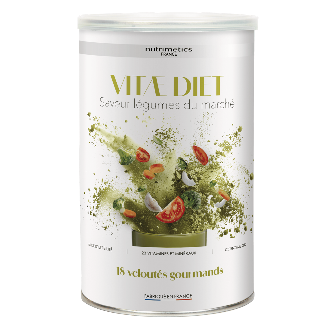  Produit - Nutrimetics France : Vitae Diet - saveur Légumes du marché - Vitae Diet